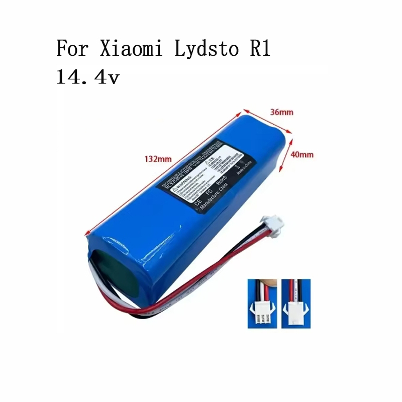 60V 50Ah Electric Scooter Battery - 6800mAh/9800mAh/12800mAh for XiaoMi Lydsto R1 Viomi