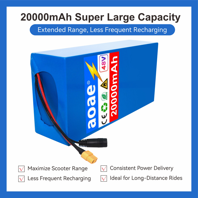 48V Electric Scooter Battery 1 - 60V 50Ah Electric Scooter Battery recension och pris