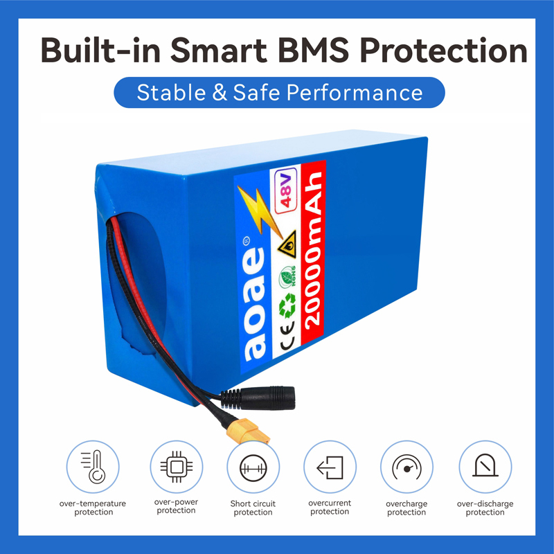 48V Electric Scooter Battery 1 - 60V 50Ah Electric Scooter Battery recension och pris