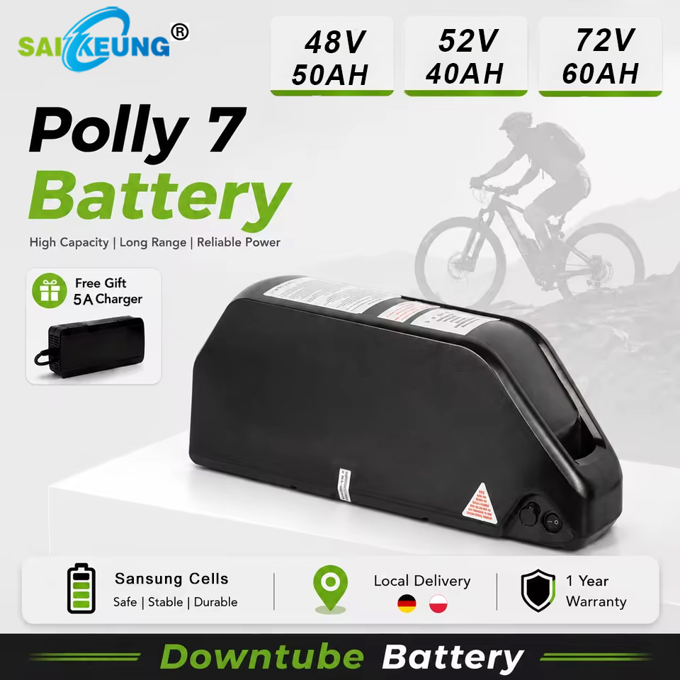E bike cham-rider 36v 48v 52v  - 72V 50Ah 21700 Lithium Battery recension och pris